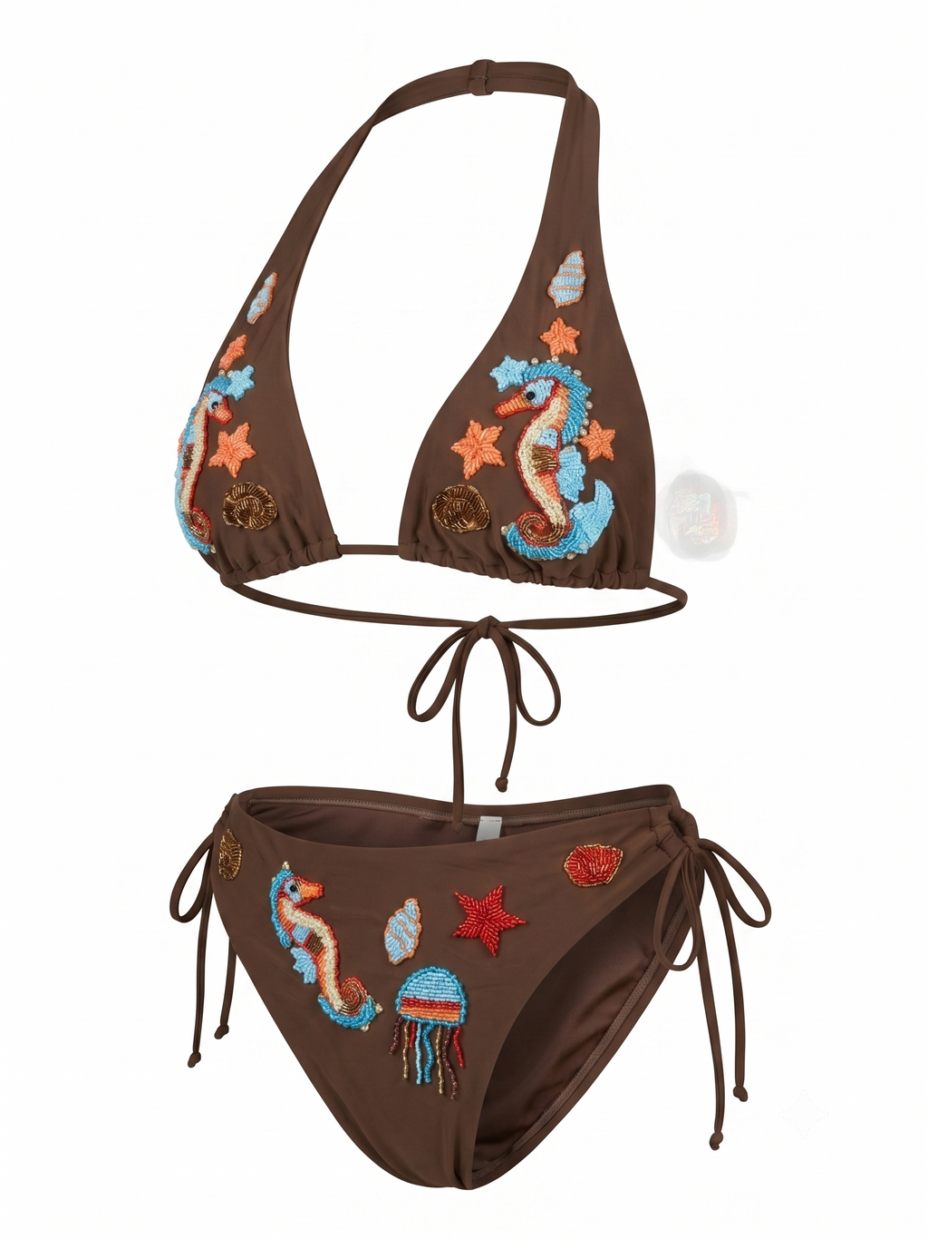 Marine glow in brown