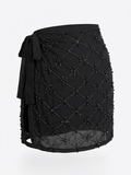 Midnight Trellis Cover-Up