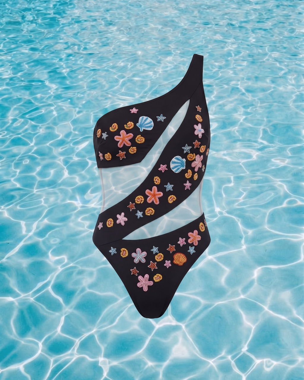 Black Ocean Candy In One piece " Transparent "